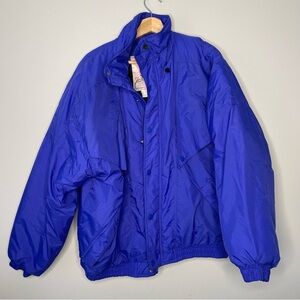 Men’s Vintage‎ Steep Slopes royal blue large puffer ski jacket coat large